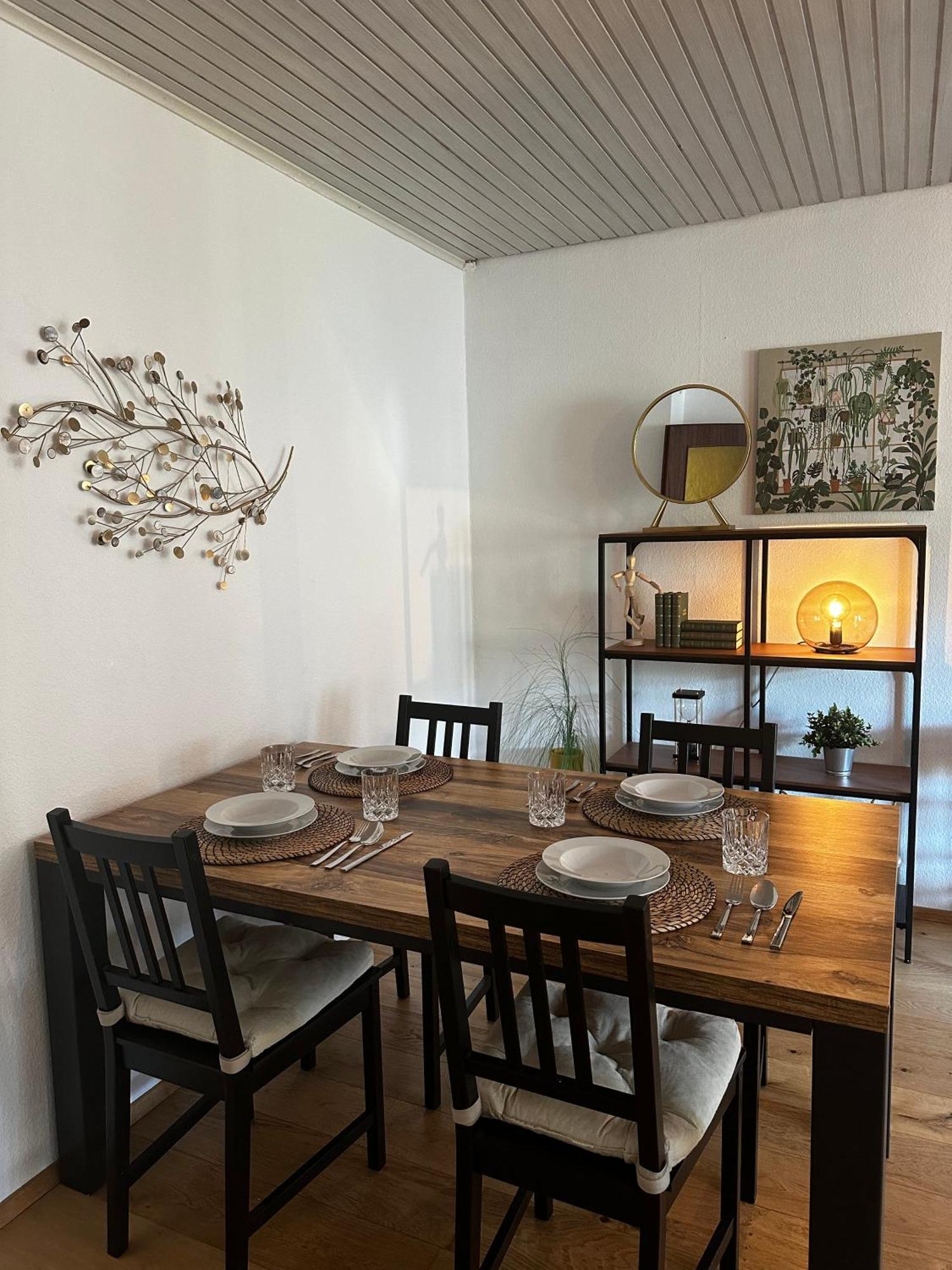 Gemuetliche Wohnung Karlsruhe Bagian luar foto