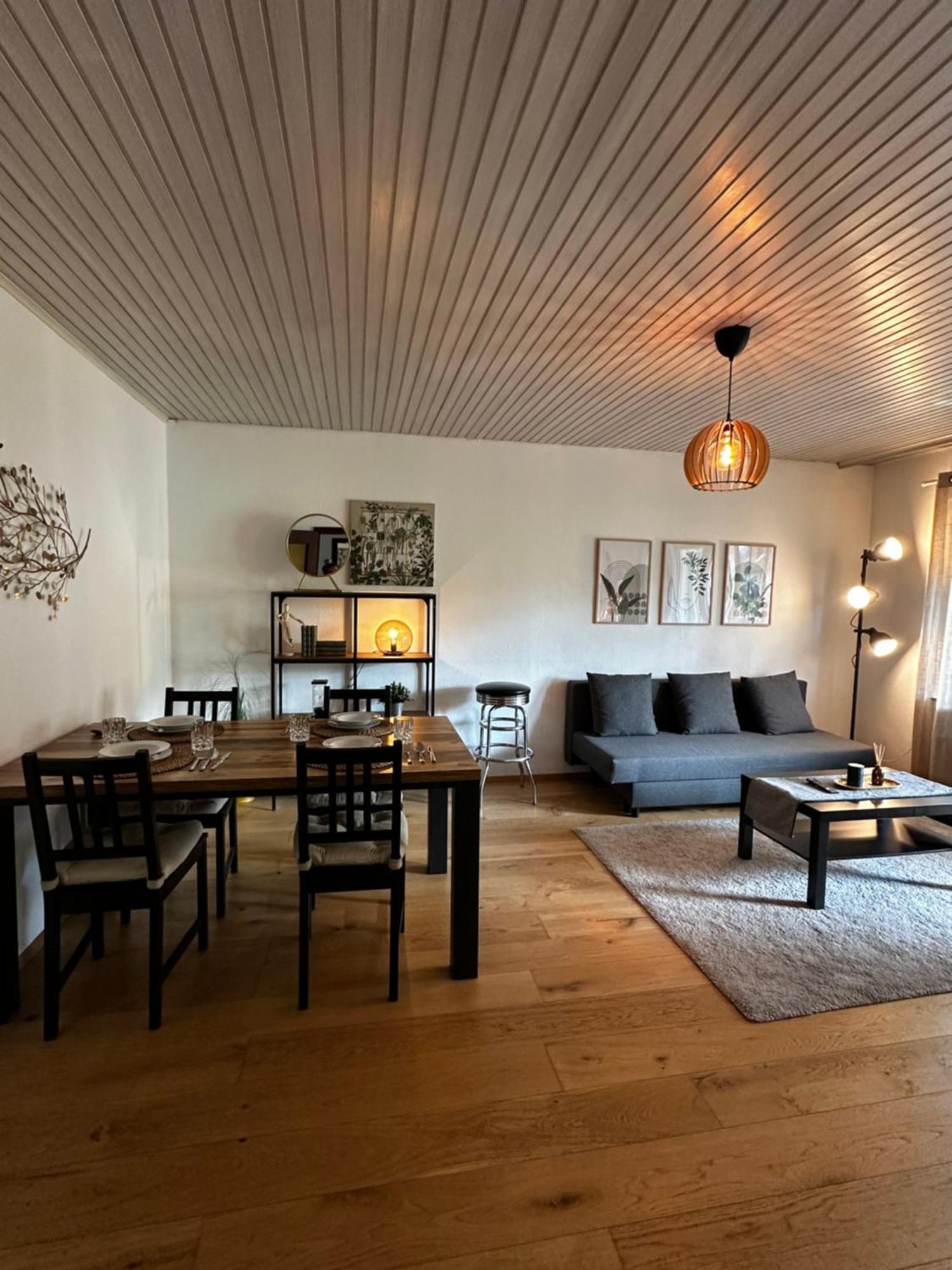 Gemuetliche Wohnung Karlsruhe Bagian luar foto