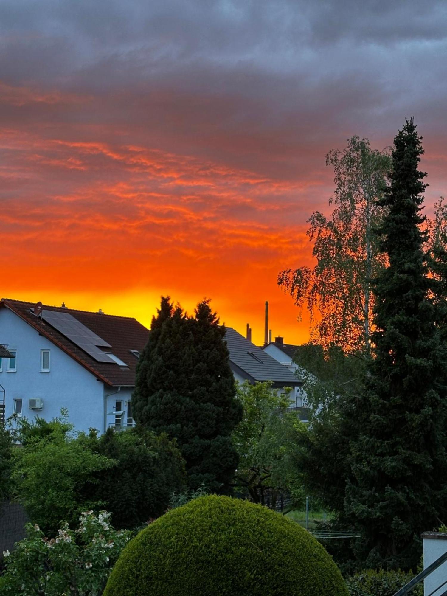 Gemuetliche Wohnung Karlsruhe Bagian luar foto