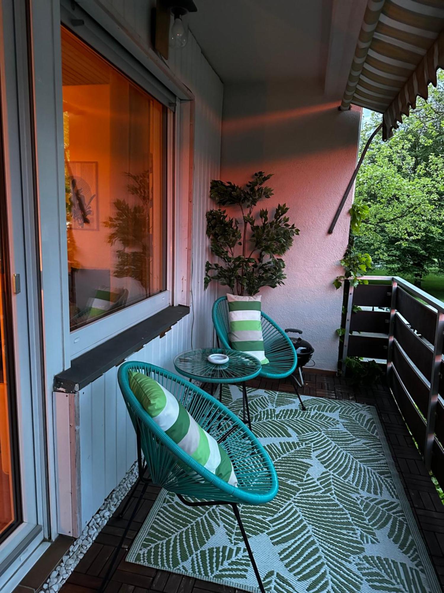 Gemuetliche Wohnung Karlsruhe Bagian luar foto